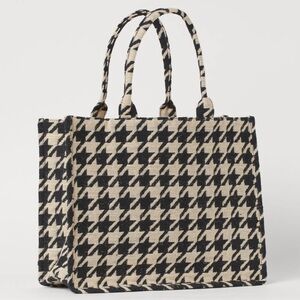 Jacquard-weave Handbag